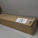 AOSKY Blackout Roller Shades Cordless Blinds for Windows, Free-Stop Shades with Valance, Thermal Insulated Fabric, UV Protection, Blinds for Home and Office (34" W x 72" H, Linen Beige