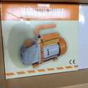 BACOENG 3.6CFM AC Vacuum Pump and Gauge Set - Home Mini Split Vacuum Pump Kit for R410A Refrigerants - w/ R410a Mini Split Adapter & 3x5FT Hoses