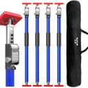 3-H Cabinet Jacks for Installing Cabinets 4 Pack, Heavy-Duty Third Hand Tool Adjustable Support Pole,Extends 29.5-52 Inch, 165 lbs Capacity | Thickened All-Steel with Dual Safety Lock,Blue