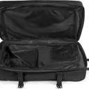 Eastpak Tranverz L 121L Large Wheeled Luggage with Dual Compartments, TSA Lock, Compression Straps & Smooth-Wheeling System, Black