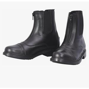 TuffRider Ladies Starter Front Zip Paddock Boots | Durable, Easy to Clean Water-Resistant Horse Riding Boots for Women 42