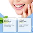 Teeth Whitening Powder 50g - Toothpaste Whitening Powder, Helps Remove Surface Stains: Coffee, Tea and Tobacco Stains, Mint Flavor, No Sensitivity