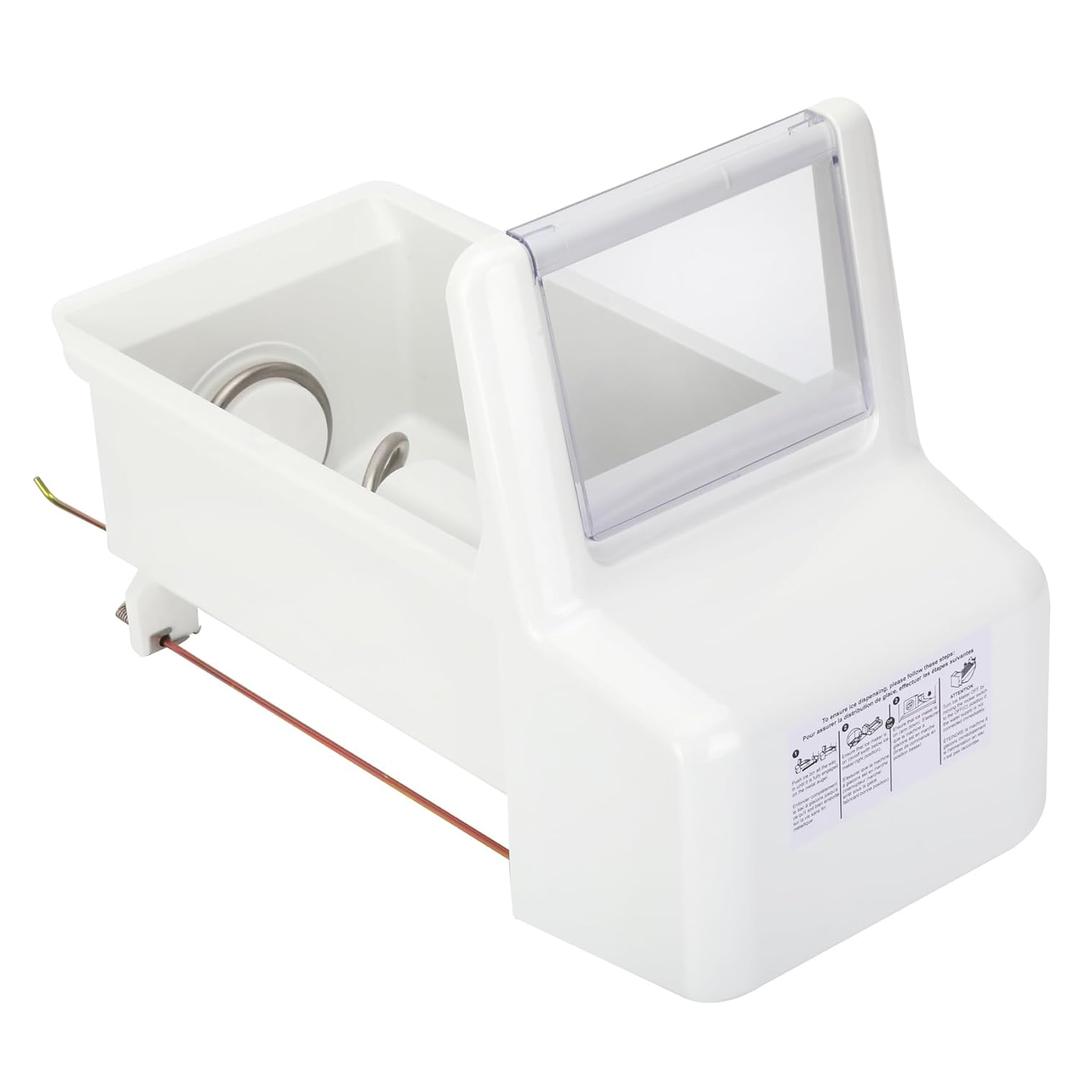 Upgraded WPW10558424 for Whirlpool Ice Maker Replacement, Compatible with Whirlpool Kenmore Maytag Amana Refrigerator, Refrigerator Ice Bucket Replacement with Whirlpool Replacement Ice Maker