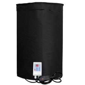 30Gal Drum Heater,Drum Heating Blanket,202 Adjustable Oil Bucket Warmer,Gas Cylinder Warmer Oxford Cloth,Insulated Pail Heater with Thermostat and GFCI Plug