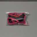 rabbitgoo Dog Harness Small Sized and Leash Set, Step-in Breathable Pet Harness, Soft Walking Reflective Puppy Vest for Small Dogs, Black & Rose Red, Small