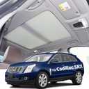 Panoramic Sunroof Sunshade Shade Curtain Cover fit for Cadillac SRX 2010 2011 2012 2013 2014 2015,25964410 (Beige)