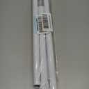 Tension Rod for Windows 28 to 48 Inch,Spring Curtain Rods No Drilling 7/8" Diameter White Tension Rods Adjustable Curtain Rods Expandable Pressure Spring Tension Rods for Closet, Doorway