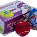 Centre Court Cricket Tennis Ball Red Heavy/Hard Standard Size Overarm Cricket Quantity 125 Grams,6 Pack 