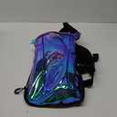 Sojourner Rave Hydration Pack - Hydration Backpack - Hydropack with 2L Bladder - Water Backpack for Festivals, Hiking, Running, Biking and More (One Size, Transparent - Purple)