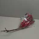 DearHouse 4 Pack Artificial Red Berry Stems Holly Christmas Berries for Festival Holiday Crafts and Home Decor, 26 Inches Burgundy Berry Floral Christmas Tree Decorations