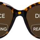 Bifocal Sunglasses for Women Oversized Reading Sunglasses Trendy Outdoor Readers Sun glasses UV400 Protection (Tortoise)