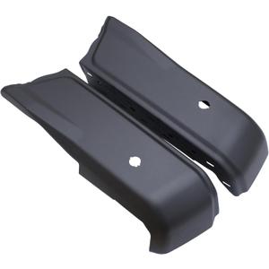 ApplianPar Driver and Passenger Side Rear Bumper Ends Steel with Parking Sensor Hole for Ford F150 2015-2020