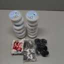 BANBBUR 12 Pack Christmas Stocking Stuffers for Kids,Christmas Crafts for Kids,Modeling Clay DIY Build a Snowman Crafts Kit Bulk Christmas Gifts Activities