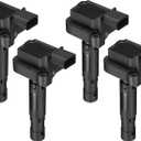 BDFHYK Ignition Coil Packs Compatible with Mercedes-Benz C250 SLK250 1.8L 2.0L l4 2012 2013 2014 2015 Coil for UF658 GN10552 IC761 E1158 C931 Set of 4