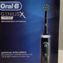 Oral-B Genius X Limited Rechargeable Electric Toothbrush with 1 Replacement Brush Head, Travel Case, Midnight Black