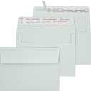 A6 Invitation envelopes200 PCS 4.7x6.5 in - windowless design 120GSM white paper envelopes with printabl quick self-seal for invitations, greeting cards, photos invoices