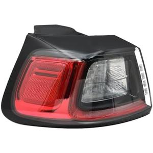 XQSMWF LED Outer Tail Lights Assembly 68275959AF Compatible with Jeep Cherokee 2019 2020 2021 2022 2023 Left Driver Side Rear Taillight #CH2804119