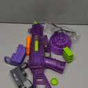 Electric Water Gun for Adults & Kids, Automatic Squirt Guns with 32Ft Long Range, 300 Water Shots, LED Light, Summer Outdoor Swimming Pool Water Toys, Purple