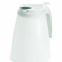 TableCraft 748W 48 Oz. Dispenser with White Top