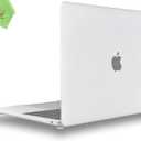 UESWILL 2022 2021 MacBook Air 13 inch Case A2337 M1 A2179 A1932, Hard Shell Case Cover Compatible with MacBook Air 13 inch with Retina Display & Touch ID (2018-2022), Clear