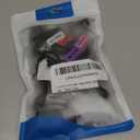 4 Pack Magic Band Charger Compatible with Disney-Magic Band Plus, 3.3ft Replacement Charger Only Compatible with Disney-MagicBand+, Black