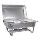 Sterno Buffet Kit Foldable Chafing Dish Buffet Set - Chafing Dishes for Buffet & Catering Food Warmers - Catering Supplies & Food Warming Trays for Buffet Party - 8-Piece Chafing Dish Set