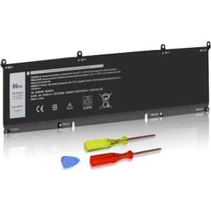 15 9500 69KF2 86Wh Battery for Dell Alienware M16 R3 M17 R3 P87F P91F P45E for XPS 15 9500 9510 9520 for Dell inspiron 16 Plus 7610 7620 for Precision 5550 5560 5570 G7 15 7500 70N2F M59JH