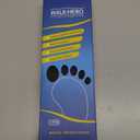 Plantar Fasciitis Feet Insoles Arch Supports Orthotics Inserts Relieve Flat Feet, High Arch (Mens 8-8 1/2 | Womens 10-10 1/2) (Gray)