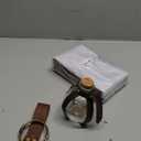 Belt Pouch Waist Bag Fanny Pack Steampunk Phone Holder Medieval Bag Leather Belt Renaissance Cosplay Costume Accessories (3Bottle-Brown)