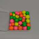 57 Pcs Neon Cake Decorations Cake Toppers Let's Glow Party Theme Decor for Glow in the Dark Neon Blacklight Party Supplies and Decorations for Birthday Wedding