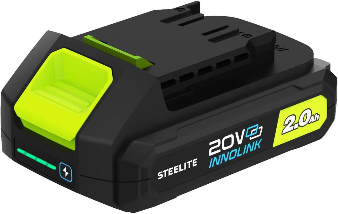 Steelite 21V 2.0Ah Lithium-Ion Replacement Battery Pack, Not Compatible with Other Brands