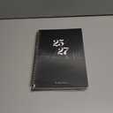 2 x Monthly Planner 2025-2027, 2 Year Months Planner Calendar 2025-2027, July 2025 - June 2027, 7" x 10", 25-27 Monthly Calendar Planner, 24 Months, Perfect for School Office Home Planning - Black