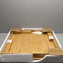 SH-tables Folding Japanese-Style Square Bamboo Table - Computer Desk, Low Multi-Function Small Dining Table, Various Sizes (707032cm)