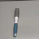 Round Brush for Blow Drying - Extra Small Ceramic Thermal Ionic Roller Brush for Sleek, Salon Blowout - Lightweight Round Hair Brush for Precise Styling and Manageable Hair (Bristle 1.7in, Barrel 1in)