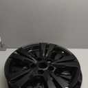 4-Pack Wheel Skins Compatible with Chevrolet Chevy Equinox 2010 2011 2012 2013 2014 2015, 17 inch, 10-17 Chevy Equinox Wheel Rim Skin (Bright Black Color)