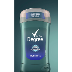 Degree Men Original Aluminum Free Deodorant for Men, 48-Hour Odor Protection, Arctic Edge 3 Ounce (Pack of 4)