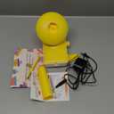 GAMKII Yarn Winder, Electric Yarn Ball Winder Stepless Speed, 10oz Capacity Automatic Winder for Crocheting Knitting, Adjustable Strong Spring Tension Yarn Cake Spinner Roller Swift (Yellow)