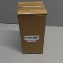 Lab Glass Reagent Bottle,Wide Mouth Glass Storage Bottle with Ground Stopper,Decorative Bottles/Vase (Amber, 500ML)