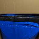 Trampoline Replacement Safety Pad, 8ft 10ft 12ft 14ft 15ft 16ft Trampoline Spring Cover with Foam Padding, No Holes for Poles, Round, Blue