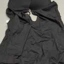 Decorus Backless Plunge Shapewear Bodysuits - Women Low Back Body Shaper ：Full Body Tummy Control Built in Bra With Plunge XL