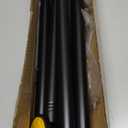 Black Shower Curtain Rod 31 to 80 Inch,1 Inch Diameter Adjustable Spring Tension Stainless Steel Telescoping Rod,Easy Install,No Rust