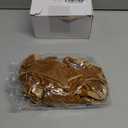 Janinka 6 Pcs Light Brown Velvet Christmas Swag Bow 31.5 x 23.6 inch Large Neutral Christmas Ornament Vintage Rustic Velvet Staircase Wreath Bows Xmas Tree Topper Bows Large Bow for Outdoor