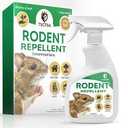 TSCTBA Rodent Repellent Spray, Rodent Repellent for Indoor and Outdoor, Natural Peppermint Oil Spray for Mouse/Mices/Rats, Mouse Repellent Spray for Vehicle Engines,Cars, Trucks, RVs, & Boats-12 OZ