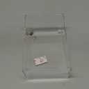 Watpot Acrylic Laundry Dryer Sheet Holder, Clear Dryer Sheets Container with Lid for Laundry Room, Clear