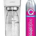 SodaStream Art Sparkling Water Maker (White) with CO2 and Dishwasher Safe Bottle