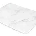 HBlife 23.5" X 15" Quick Drying Stone Bath Mat for Bathroom, Diatomaceous Earth Stone Drying Mat for Kitchen Counter
