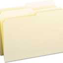 Smead File Folder, 1/2-Cut Tab, Assorted Positions, Legal Size, Manila, 100 per Box (15320)