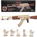 Wowood 3D Wooden Puzzles for Adults, DIY Rubber Band Gun, Wood Model Building Kits, Wooden Puzzle for Family Time