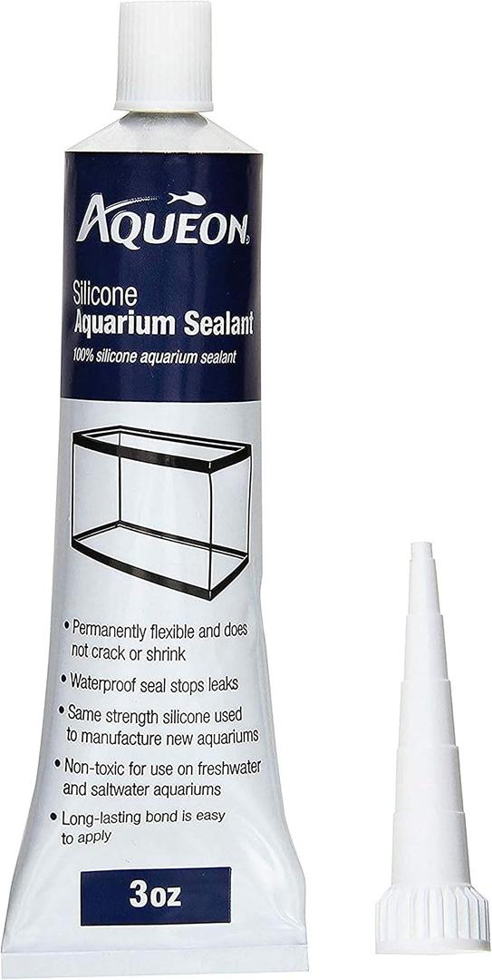 2 x Aqueon Silicone Sealant Clear 3 Ounces