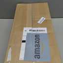 OLANLY Half Circle Door Mat Indoor Outdoor Entrance Welcome, Waterproof All-Season, All-Weather Doormat, Sturdy Natural Rubber, Low Profile, Easy Clean Patio Porch Entryway Mat, 29.5x17, Grey